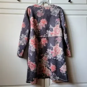 Solitaire Jackets Coats Solitaire Garden Floral Print Faux